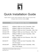 LevelOne HVE-9214PT Quick Installation Manual