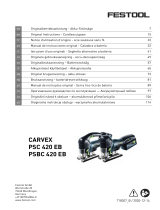 Festool PSC 420 HPC 4,0 EBI-Plus Istruzioni per l'uso