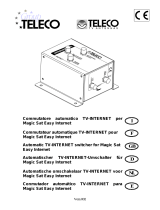 Teleco Automatic TV-INTERNET switcher for Magic Sat Easy Internet Manuale utente