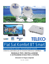 Teleco Flatsat Komfort BT Manuale utente