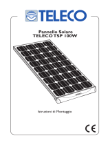 Teleco TSP 100W pannello solare Manuale utente