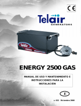 Telair Energy 2500 GAS Manuale utente