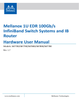 Mellanox Technologies SB7800 Manuale utente