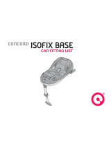 CONCORD ISOFIX BASE - CAR FITTING LIST 06-2009 Manuale utente
