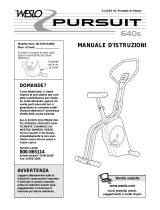 Weslo WLEVEX14690 Manuale D'istruzioni