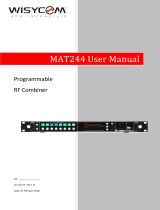 WisyCom MAT244 Manuale utente