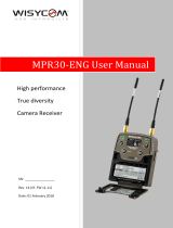 WisyCom MPR30-ENG Manuale utente