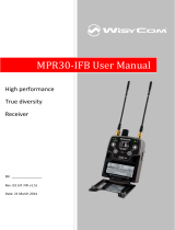 WisyCom MPR30-IFB Manuale utente