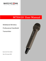 WisyCom MTH410 Manuale utente