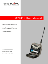 WisyCom MTP41S Manuale utente