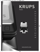 Krups FDD9 Manuale del proprietario