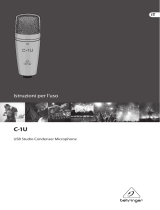 Behringer C-1U Manuale del proprietario