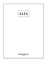 Alfa  FRCUPL70  Manuale utente