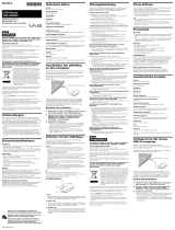 Sony VGP-UMS20 Manuale utente