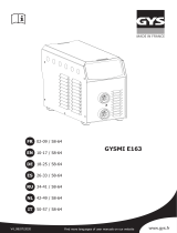 GYS GYSMI E163 Manuale del proprietario