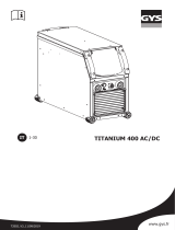 GYS TIG TITANIUM 400 AC/DC TRI Manuale del proprietario