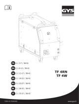 GYS AIR COOLED WIRE FEEDER - TF-4RN Manuale del proprietario