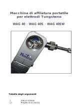 GYS TUNGSTEN ELECTRODE GRINDER WAG 40 Manuale del proprietario