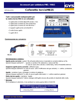 GYS Kit for MIG Torche 250 A (MB25) Scheda dati