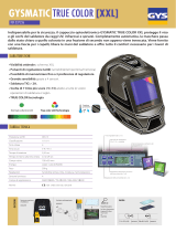 GYS GYSMATIC TRUE COLOUR 5-13 XXL LCD HELMET Scheda dati