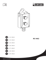 Toparc ANALOGUE REMOTE CONTROL RC-HA2 - 10m (NEOFEED/EXAFEED) Manuale del proprietario
