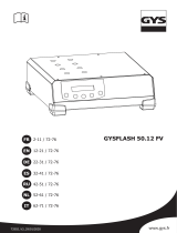 GYS GYSFLASH 50.12 HF FV (2.5M CABLES) Manuale del proprietario