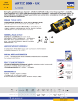 GYS ARTIC 800 Scheda dati