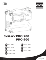 GYS GYSPACK PRO 700 Manuale del proprietario