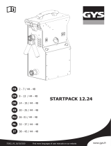 GYS STARTPACK 12.24 Manuale del proprietario