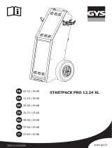 GYS STARTPACK PRO 12.24V XL Manuale del proprietario