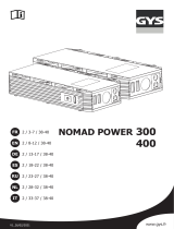 GYS NOMAD POWER 300 Manuale del proprietario