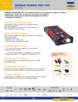 GYS BOOSTER LITHIUM NOMAD POWER PRO 700 Scheda dati