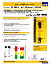 GYS ACID AND ANTIFREEZE TESTER COMBINED - Carded Scheda dati