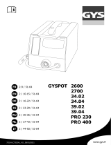 GYS GYSPOT 2600 Manuale del proprietario