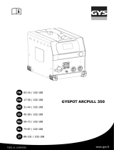 GYS ARCPULL 350 Manuale del proprietario