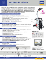 GYS AUTOPULSE 220-M3 - 3 TORCHES INCLUDED Scheda dati