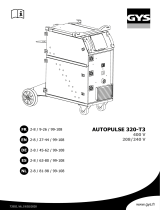 GYS AUTOPULSE 320-T3 Manuale del proprietario