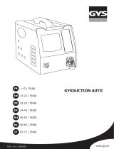 GYS PROLINER GYSDUCTION AUTO Manuale del proprietario