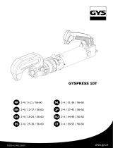 GYS RIVETER GYSPRESS 10T Manuale del proprietario