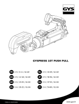 GYS GYSPRESS 10T PUSH-PULL Manuale del proprietario