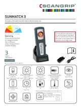 GYS PORTABLE LED LAMP SUNMATCH 3 Manuale del proprietario