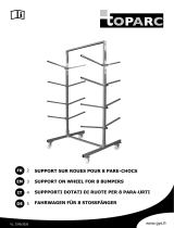 GYS EIGHT-PIECE BUMPER SUPPORT FRAME ON WHEELS Manuale del proprietario