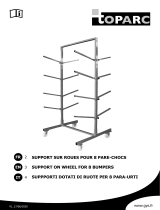 GYS EIGHT-PIECE BUMPER SUPPORT FRAME ON WHEELS Manuale del proprietario