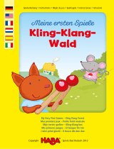 Haba 4665 Mijn eerste spellen Kling Klang bos Manuale del proprietario