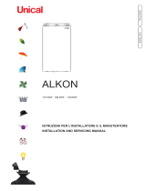 Unical ALKON 140 EXT Guida d'installazione