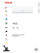 Unical YA3 10H | YA3 13H Manuale utente