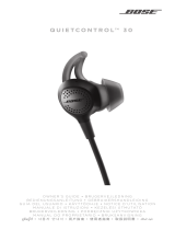 Bose QuietControl 30 wireless headphones Manuale del proprietario