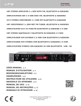 LTC Audio Hifi Stereo Amplifier 2 X 50w Manuale utente