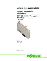 WAGO 8-channel, 24VDC, 0.5A Manuale utente