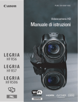 Canon LEGRIA HF R56 Manuale utente